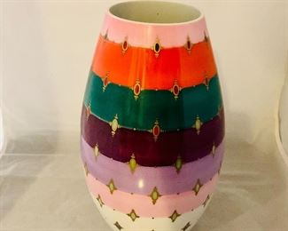 $75 - Rosenthal Vase, 12" H x 6" diameter