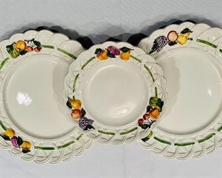 Detail; Gucci dinner plates and salad plate