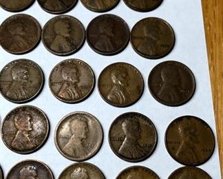 Wheat Penny Pre-1941 coin lot