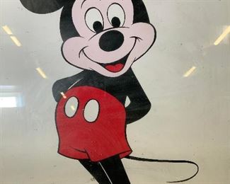 ABRAMS ART PRINT Mickey Mouse Lithograph