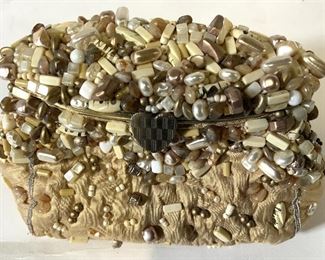 MARY FRANCES Arts & Crafts Bead Bag