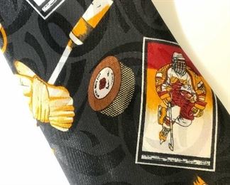 DINO ROMARO HANDMADE Ice Hockey Neck Tie