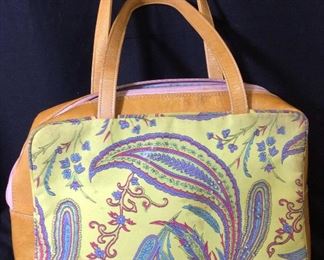 Vintage BETTINA DUNCAN Paisley Purse