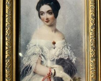 Portrait of Elizabeth Hay Lithograph