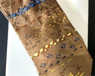 HALBRITTER Designer Silk Tie