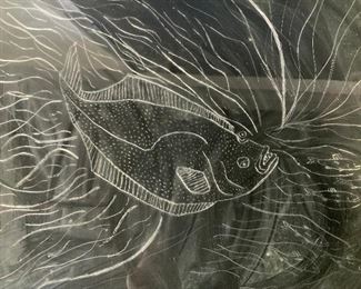 JEREMY KOPLIK Scratchboard Drawing