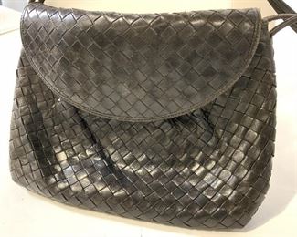 Vintage BOTTEGA VENETA Woven Leather Bag, Italy