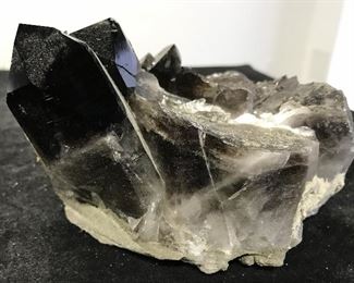 Peruvian Mined Smoky Quartz Cluster
