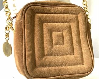 JAY HERBERT BY SHARIF Suede Purse, Shoulder Bag