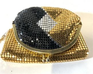 Set2 Metallic Mesh Evening Purse Clutch
