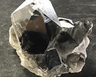 Peruvian Mined Smoky Quartz Cluster
