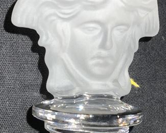 VERSACE ROSENTHAL Medusa Crystal Stopper, Org Box