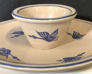 Christian Ridge Pottery Earthenware Serving Dish