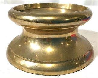 Gold Toned Brass Pedestal