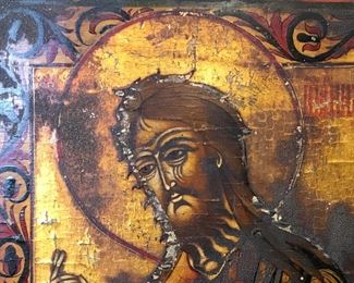 Russian Christian Iconography Artwork onWood Panel