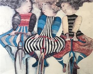 G. Rodo Boulanger Signed Lithograph 1976