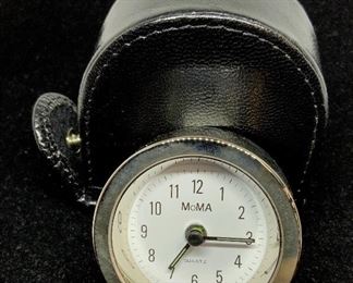MOMA PORTABLE Quartz Alarm Clock in Case, Hong KG