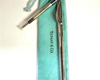 TIFFANY & CO Vintage Writing Pen W Original Felt B