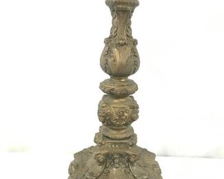 Vintage Brass Tabletop Lamp