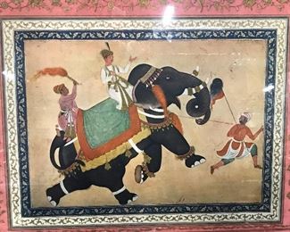 Metropolitan Museum Mughal Color Print Artwork