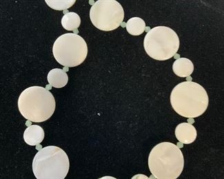 Handmade Disc Bead Fashion Necklace, Jewelry
