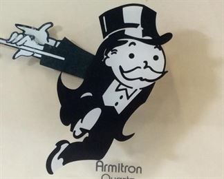 Collectible Vintage MONOPOLY Clock, c. 1984