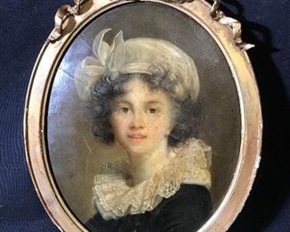 Oil Portrait Painting on Board