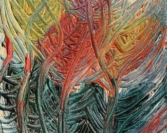 Oil Painting, Abstract Flowers