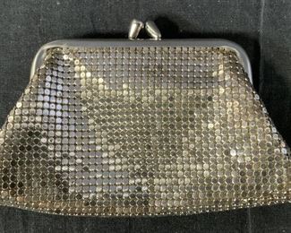 WHITING & DAVIS Silver Mesh Coin Purse