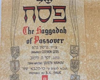 THE HAGGADAH OF PASSOVER Book, Judaica