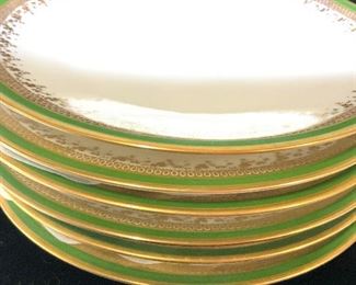 2 Sets (12) LIMOGES FRANCE porcelain Plates