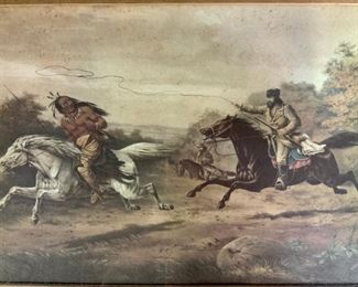 Maurer The Surprise Art Reproduction Offset Litho