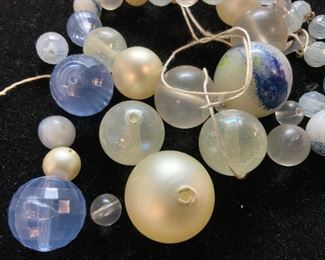 Vintage KARU- ARKE Bead Necklace Parts, Jewelry