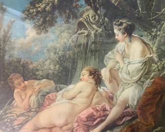 FRANCOIS BOUCHER The Four Seasons Lithograph