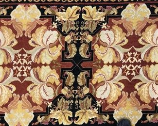 Vintage Handmade Wool Area Rug