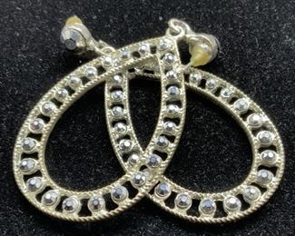 Oversized PEAR LOOP Fashion Earrings, Jewelry