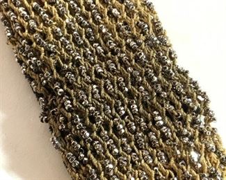 Vintage Beaded & Velvet Ladies Accessory