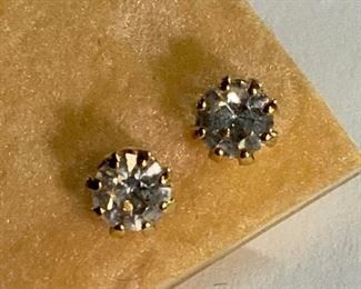 2 Pair Fashion Stud Post Earrings Jewelry