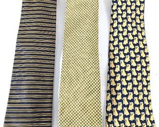 Lot 3 Men’s Silk Neckties