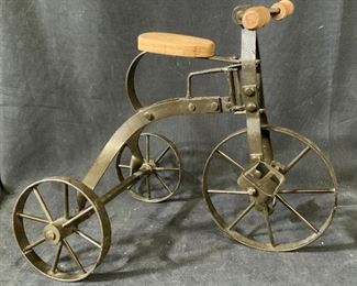 Vintage Style Toy Bicycle Decor