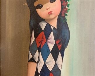 EDEN Signed Oil Painting