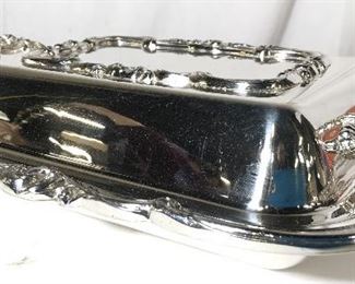 ENGLISH SILVER MFG CORP Serving Dish & Lid