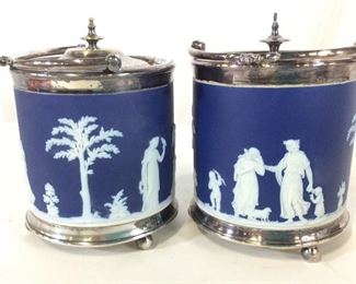 Pair Wedgwood Porcelain Ice Buckets