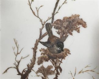 Pair Paintings On Glass