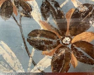 M. Donovan Artwork Lithograph of Flowers