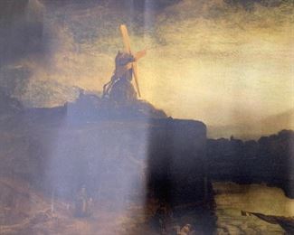 Rembrandt van Rijn The Mill Artwork Poster