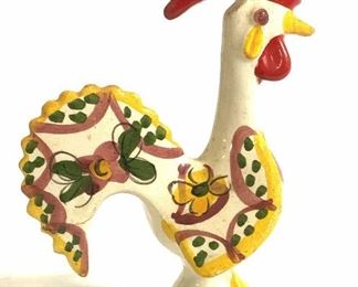Ceramic DERUTA Ceramic Rooster Figural