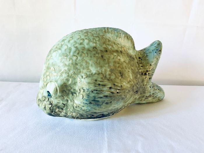 LARGE MCCARTY POTTERY FISH 