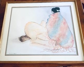 R C GORMAN lithograph 