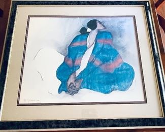 R C GORMAN LITHOGRAPH 